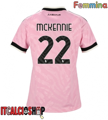 Juventus Weston McKennie #22 Seconda Maglia Femmina 2026-27 Manica Corta Juventus Weston McKennie #22 Seconda Maglia Femmina 2026-27 Manica Corta
